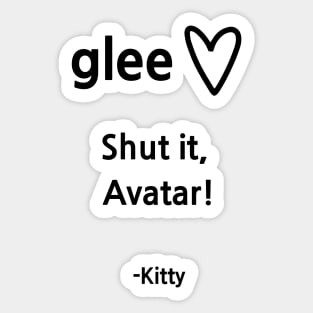 Glee/Kitty Sticker